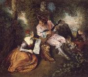 The Scale of Love Jean-Antoine Watteau